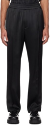 Valentino Black Elasticized Trousers
