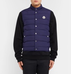 Moncler - Febe Slim-Fit Quilted Shell Down Gilet - Blue