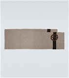 Giorgio Armani - Logo cashmere scarf