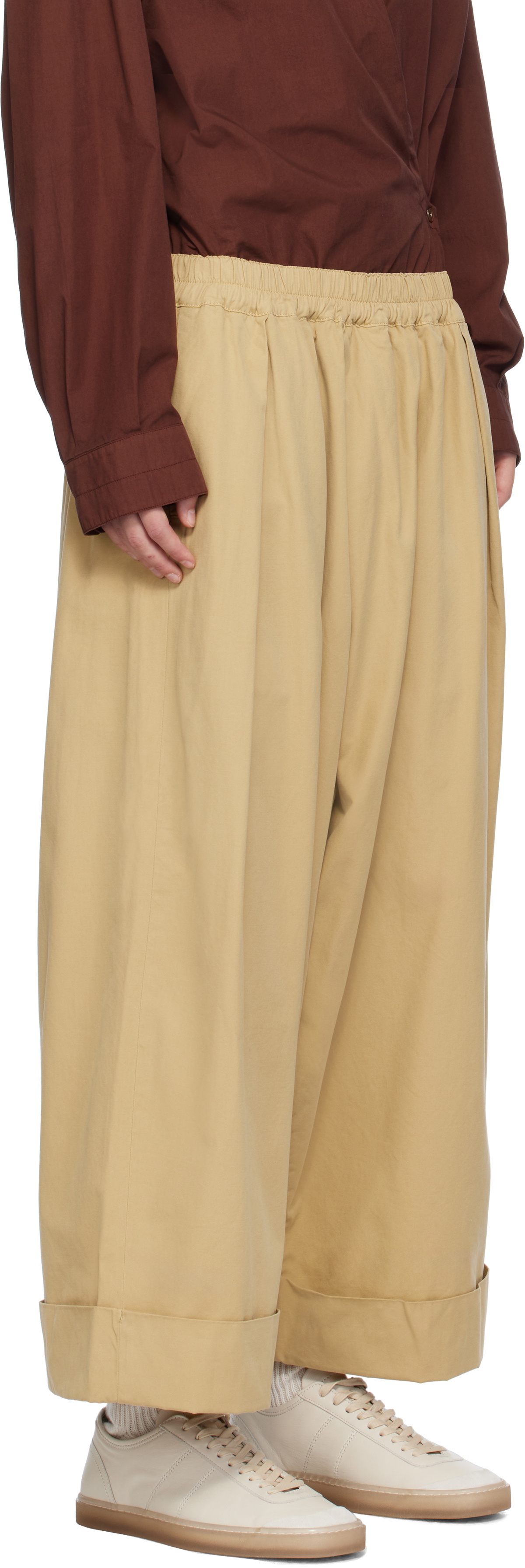 Toogood Beige 'The Baker' Trousers