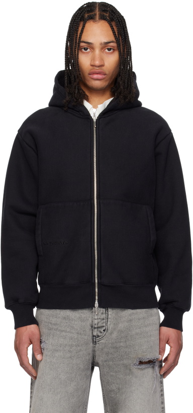 Photo: FORMA Black Zip-Up Hoodie