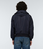 Alexander McQueen Hooded windbreaker jacket