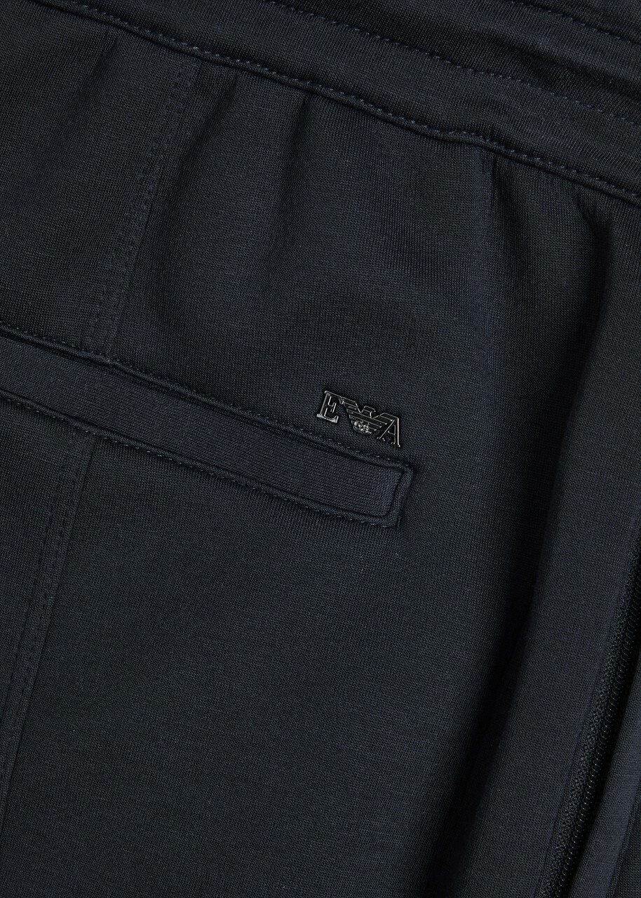 Emporio Armani Jersey Sweatpants Navy