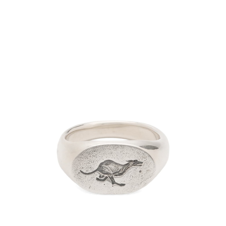 Photo: Frederick Grove Greyhound Signet Ring in Silver