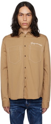 Dsquared2 Brown Regular Shirt