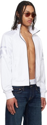 Raimundo Langlois White Satin Track Jacket