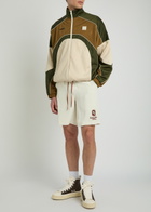 Amiri Panelled Satin-twill Track Jacket Multicoloured 1