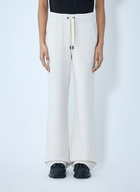 Moncler Grenoble Cotton-And-Linen-Blend Track Pants