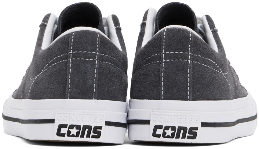 Converse Gray CONS One Star Pro Suede Sneakers