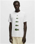 Comme Des Garçons Shirt X Lacoste Knit Tee Green/White - Mens - Shortsleeves