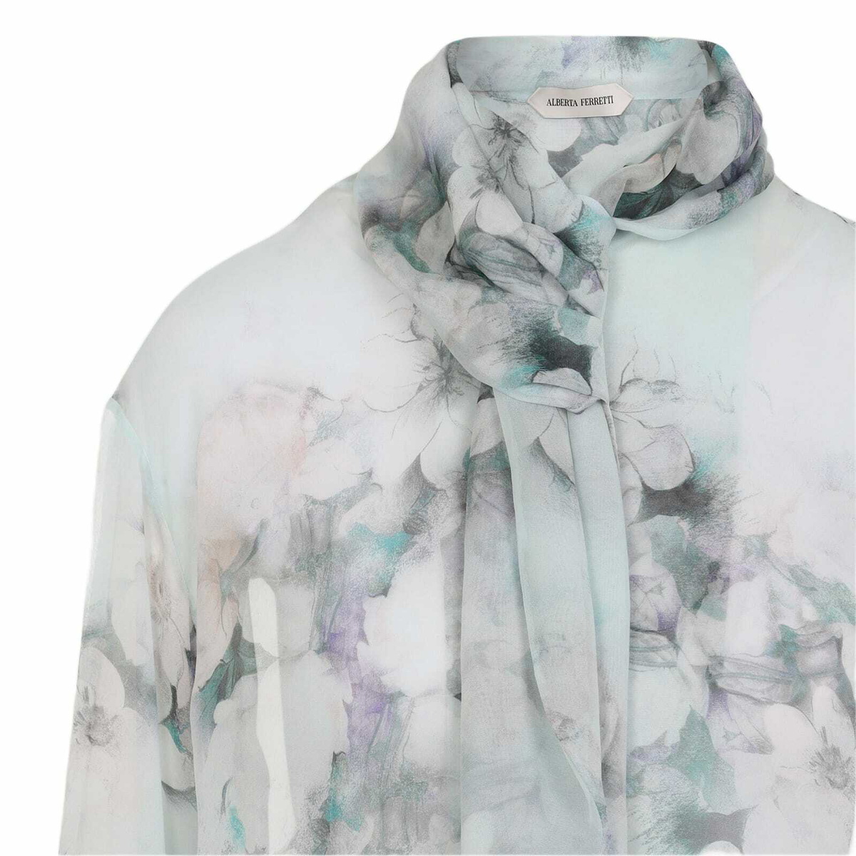 Alberta Ferretti Chiffon Shirt