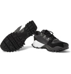 Y-3 - Kyoi Trail Leather, Suede and Mesh Sneakers - Black