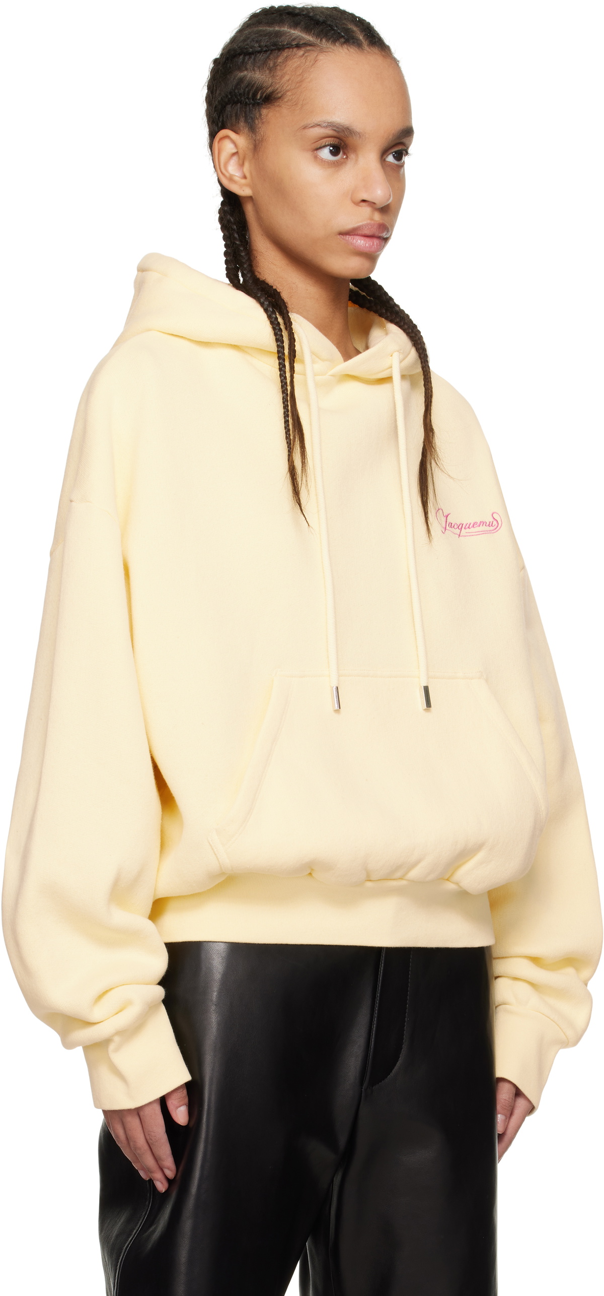 JACQUEMUS Beige 'The Corto' Hoodie