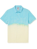 Jungmaven - The Ridge Flash Dip-Dyed Hemp and Organic Cotton-Blend Shirt - Blue