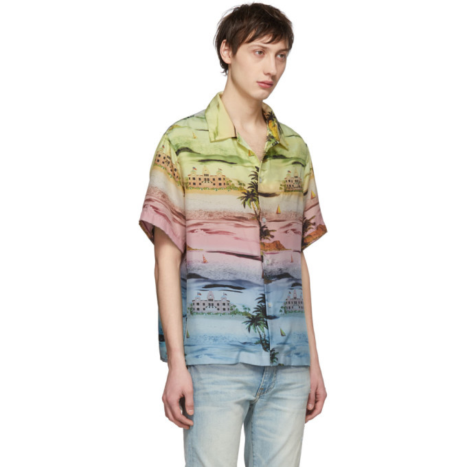 Amiri Multicolor Rainbow Beverly Hills Shirt Amiri