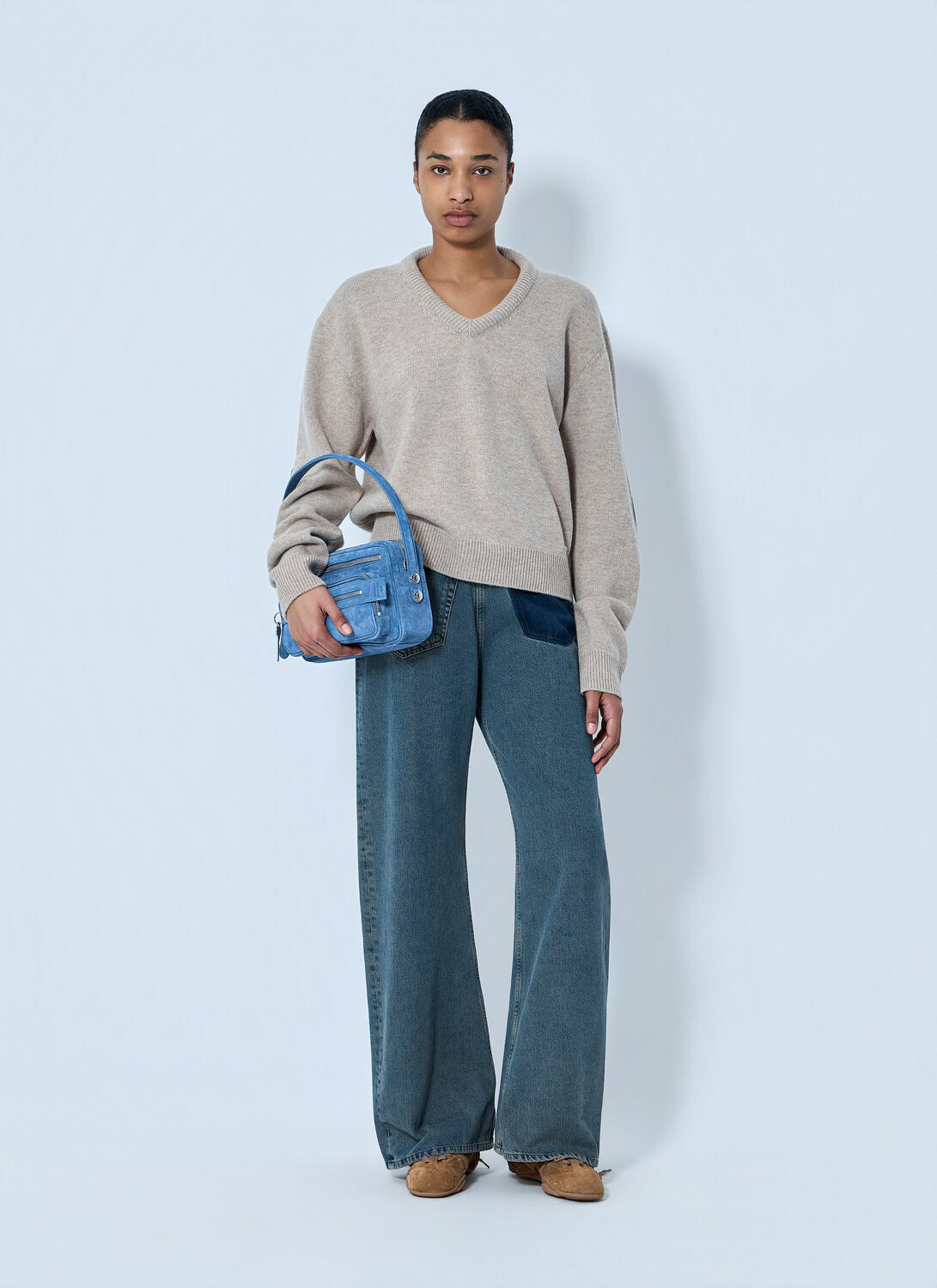 Acne Studios Open Back Wool Knit