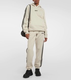 Moncler Genius x Adidas down-paneled jersey hoodie