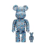 Medicom Robe Japonica Mirror Be@rbrick in Multi 100%/400%