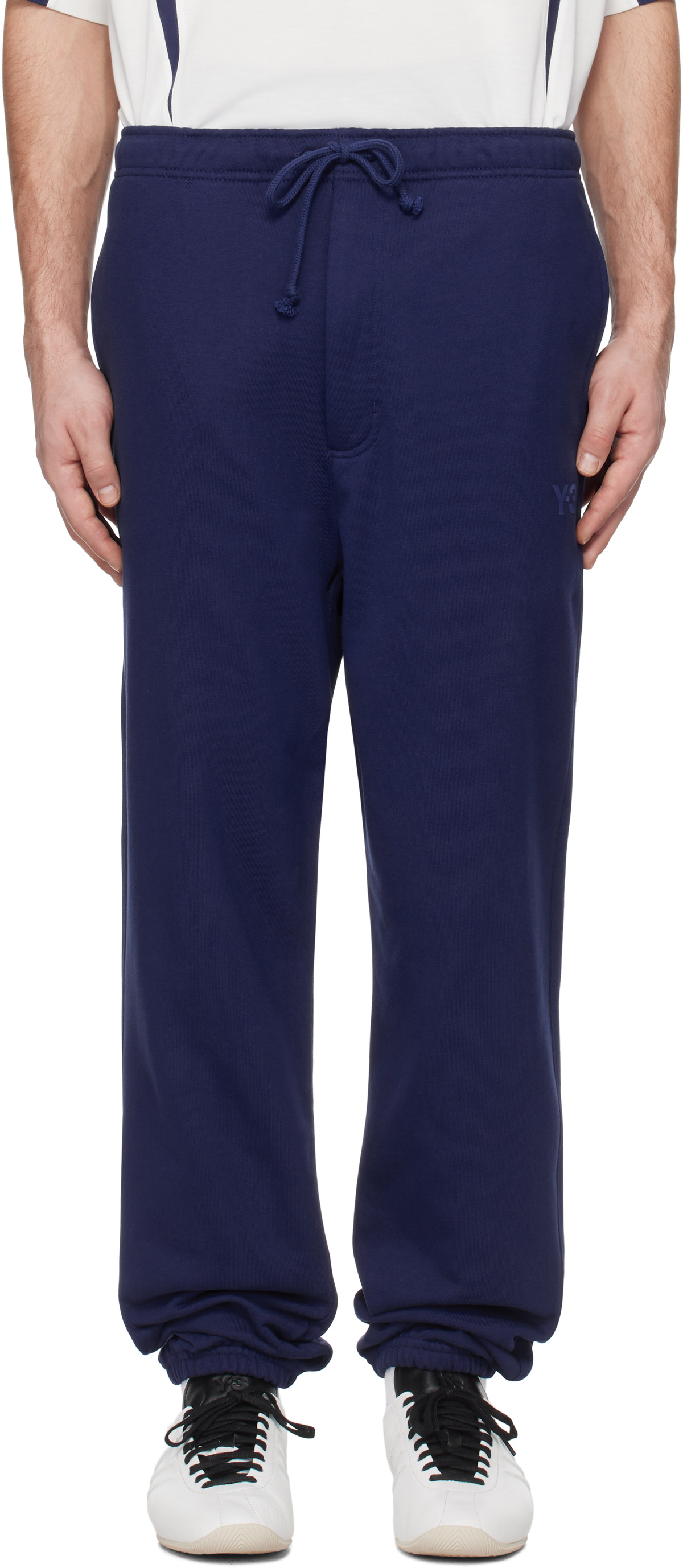 Y-3 Blue French Terry Sweatpants