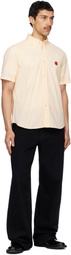 Kenzo Yellow Kenzo Paris 'Boke Flower' Short Sleeve Shirt