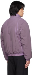 Acne Studios Purple Heat-Reactive Bomber Jacket