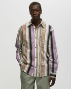 Carhartt Wip Coba Stripe Shirt Multi - Mens - Longsleeves