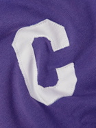 Cherry Los Angeles - Logo-Appliquéd Cotton-Jersey Polo Shirt - Purple