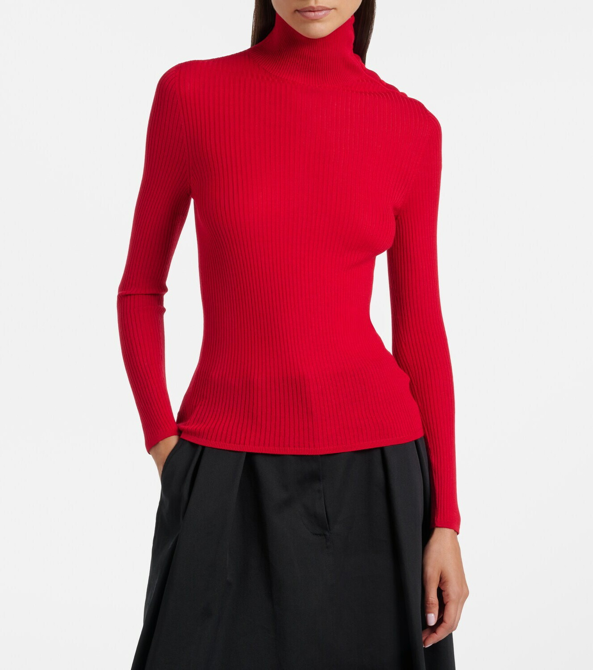 Moncler Virgin wool turtleneck sweater