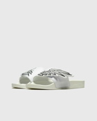 Adidas Js Monogram Adilett White - Mens - Sandals & Slides