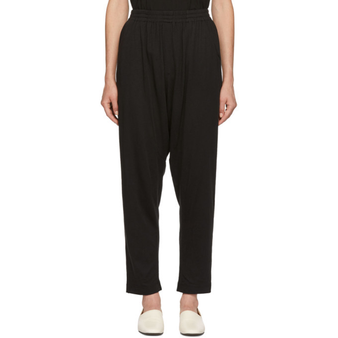 Raquel Allegra Black Drop Lounge Pants Raquel Allegra