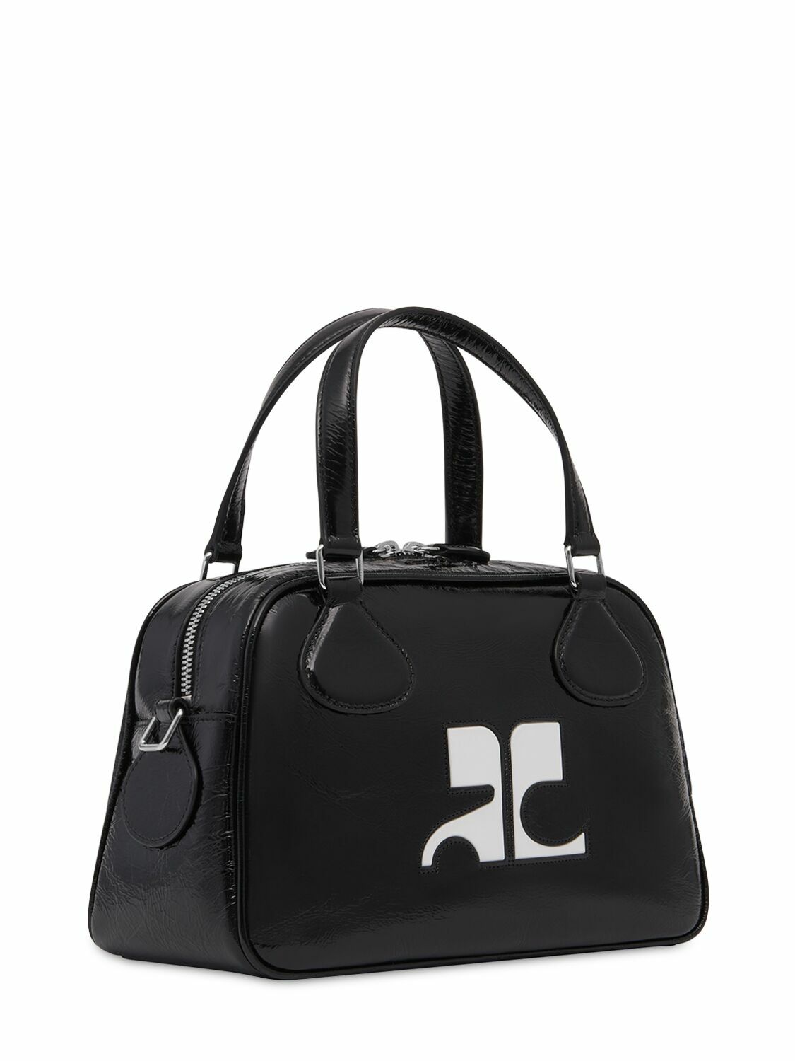 courrèges Women's Naplack Wallet Black