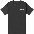 KAVU Men's Klear Above Etch Art T-Shirt in Black Licorice