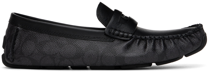 Coach 1941 Black Coin Driver Loafers Coach 1941 display picture 3