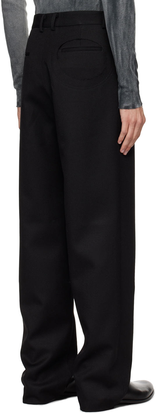 Edward Cuming Black Tailored Trousers