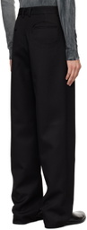 Edward Cuming Black Tailored Trousers