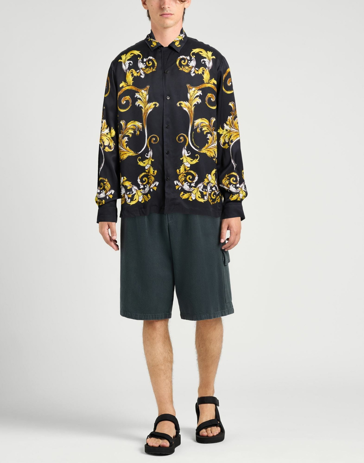 Versace Jeans Couture Mens Shirt in Black