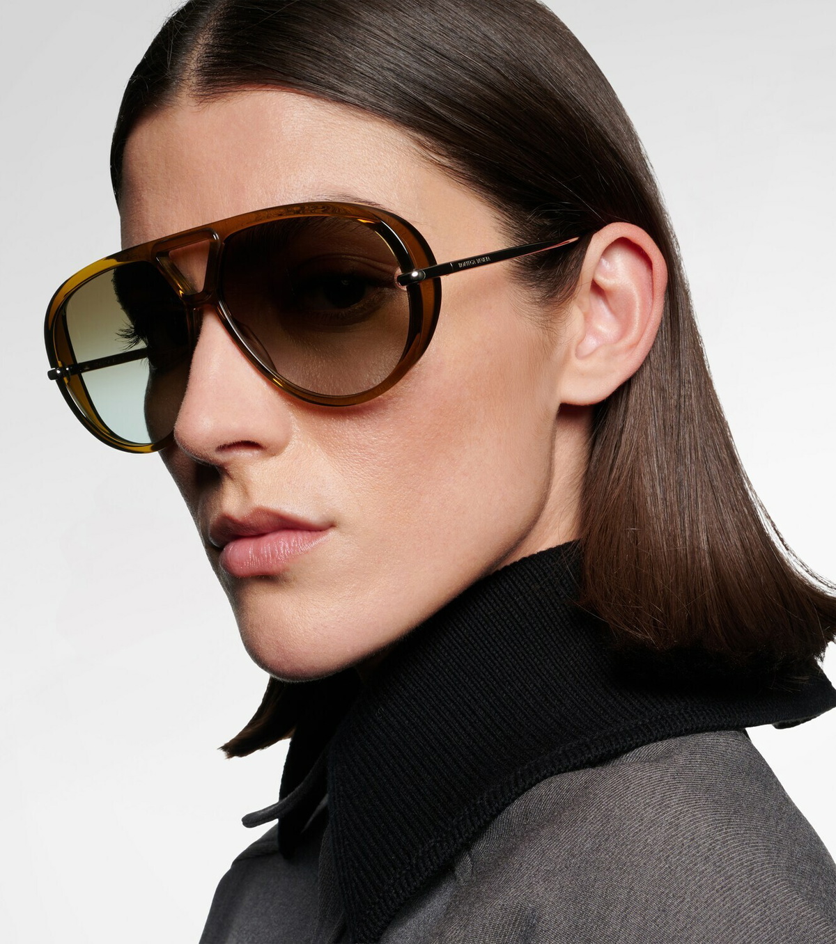 Bottega Veneta Drop aviator sunglasses
