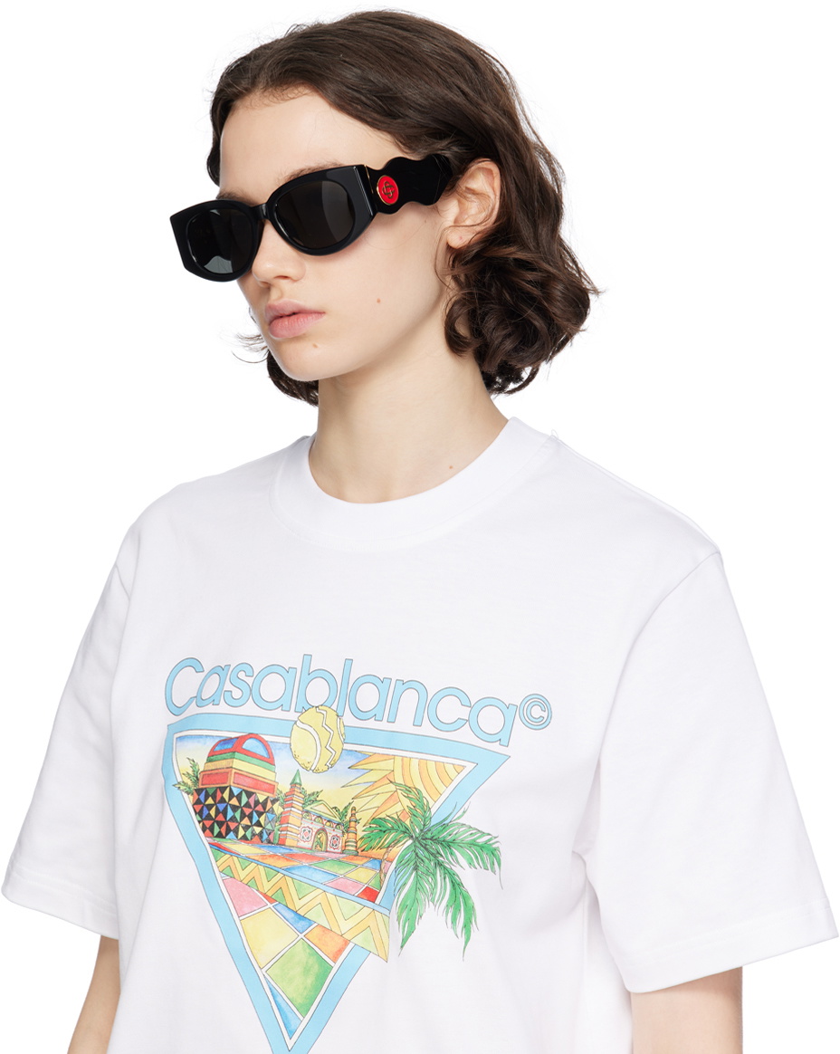 Casablanca Black 'The Memphis' Sunglasses
