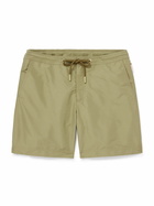 Orlebar Brown - Bulldog Slim-Fit Mid-Length Recycled Swim Shorts - Green