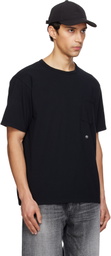 nanamica Black COOLMAX Jersey Pocket T-shirt