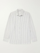 Acne Studios - Pinstriped TENCEL™ Lyocell-Poplin Shirt - White