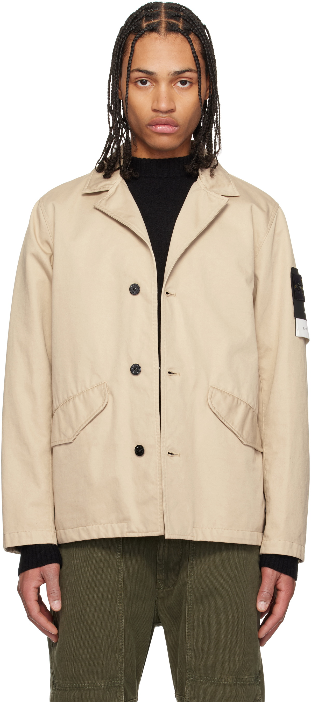 00ss stone island raso gommato モッズコート