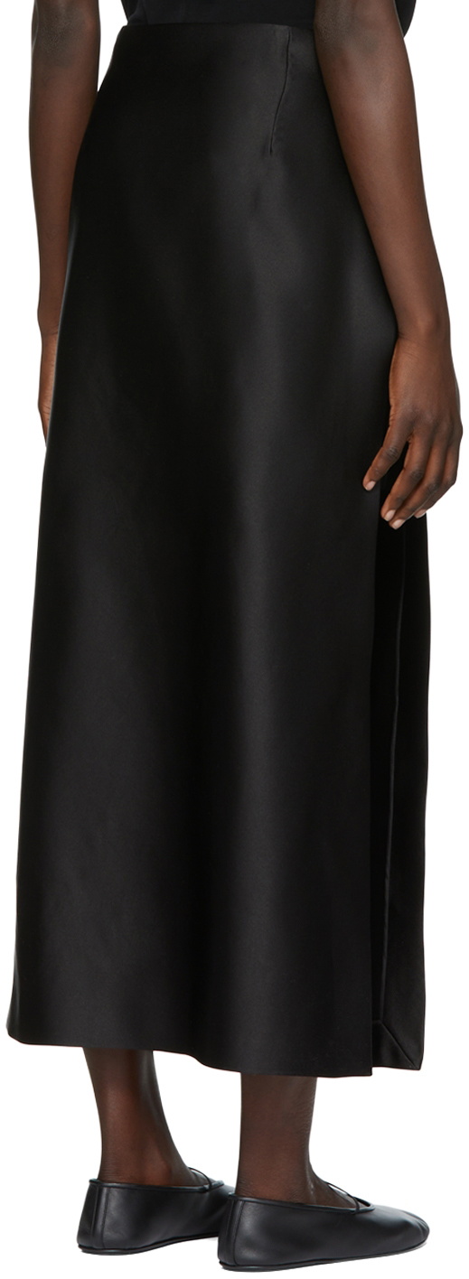 The Row Black Kanita Maxi Skirt The Row