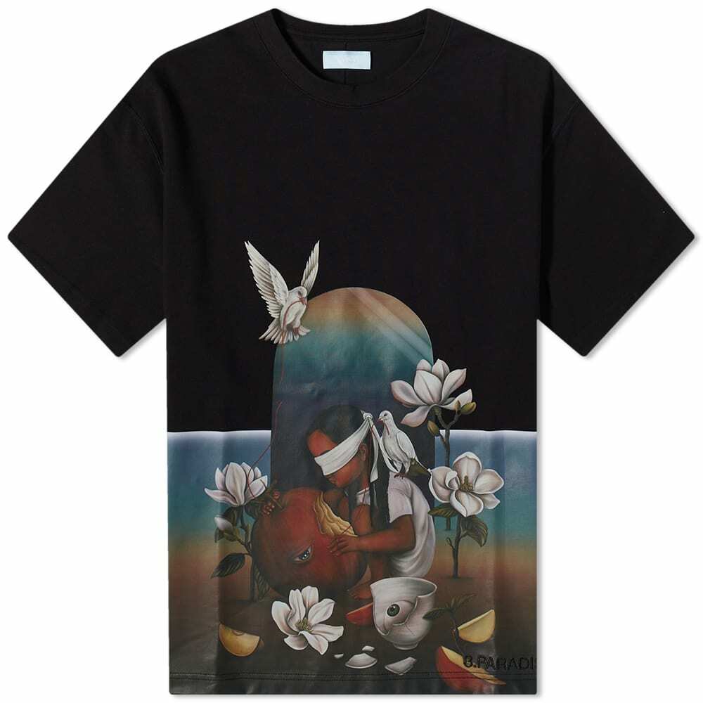 3.PARADIS - Man - Black - T-shirt
