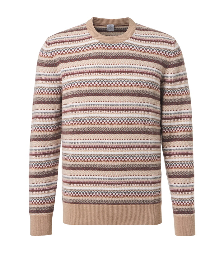 Photo: Eleventy Jacquard wool sweater