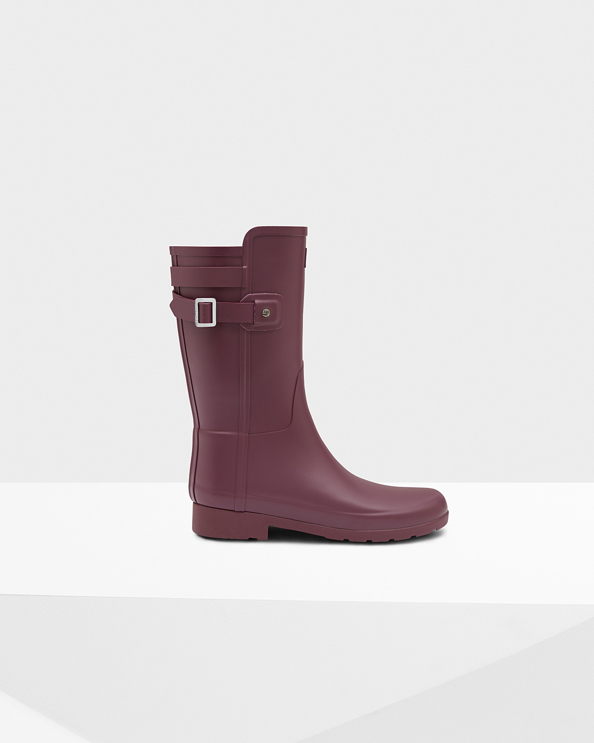 hunter back strap rain boots