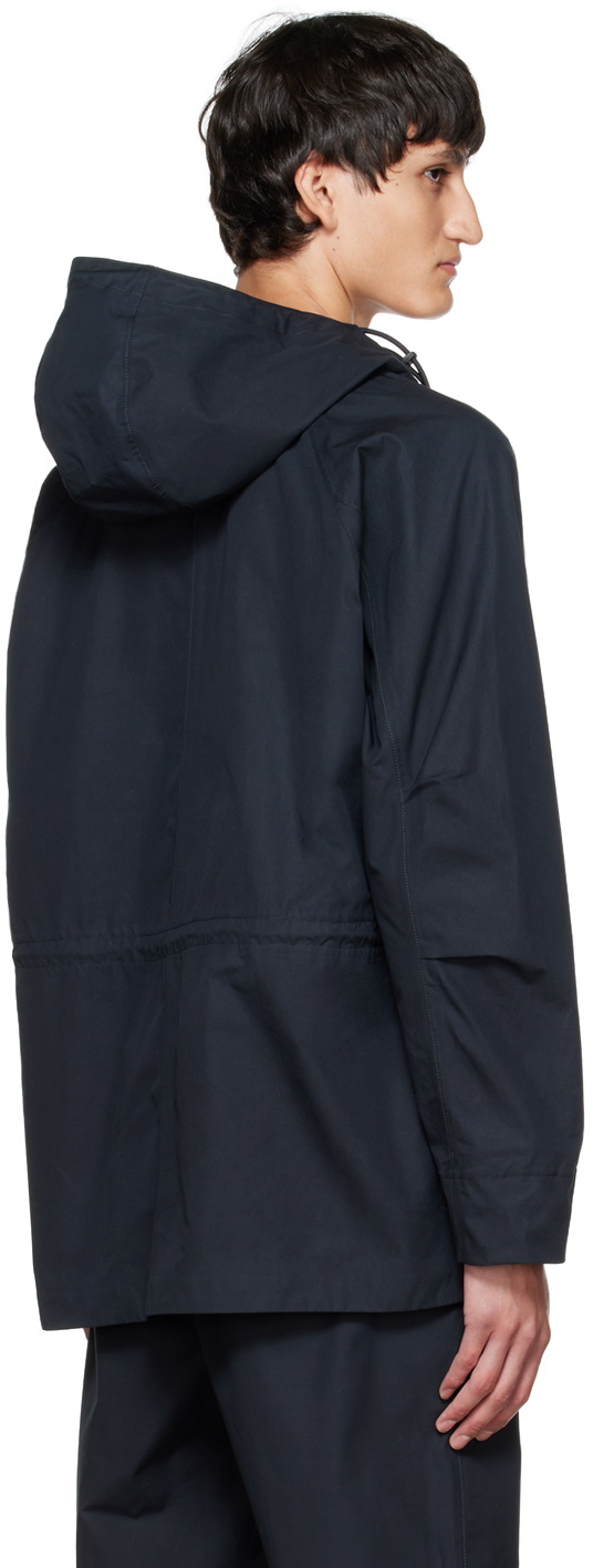 Stone Island Black O-Ventile® Ghost Piece Jacket Stone Island