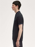 Fred Perry   Polo Shirt Black   Mens