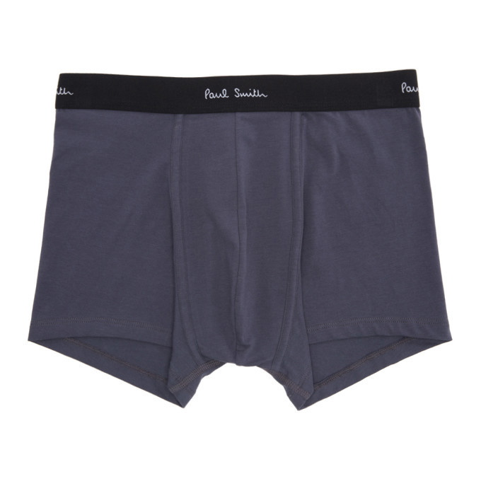 Photo: Paul Smith Three-Pack Tricolor Trunk Boxer Briefs