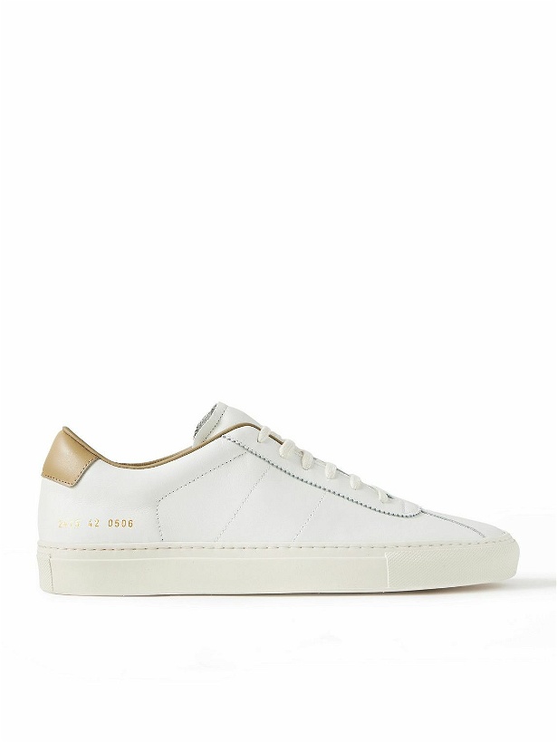 Photo: Common Projects - Tennis 70 Leather Sneakers - White